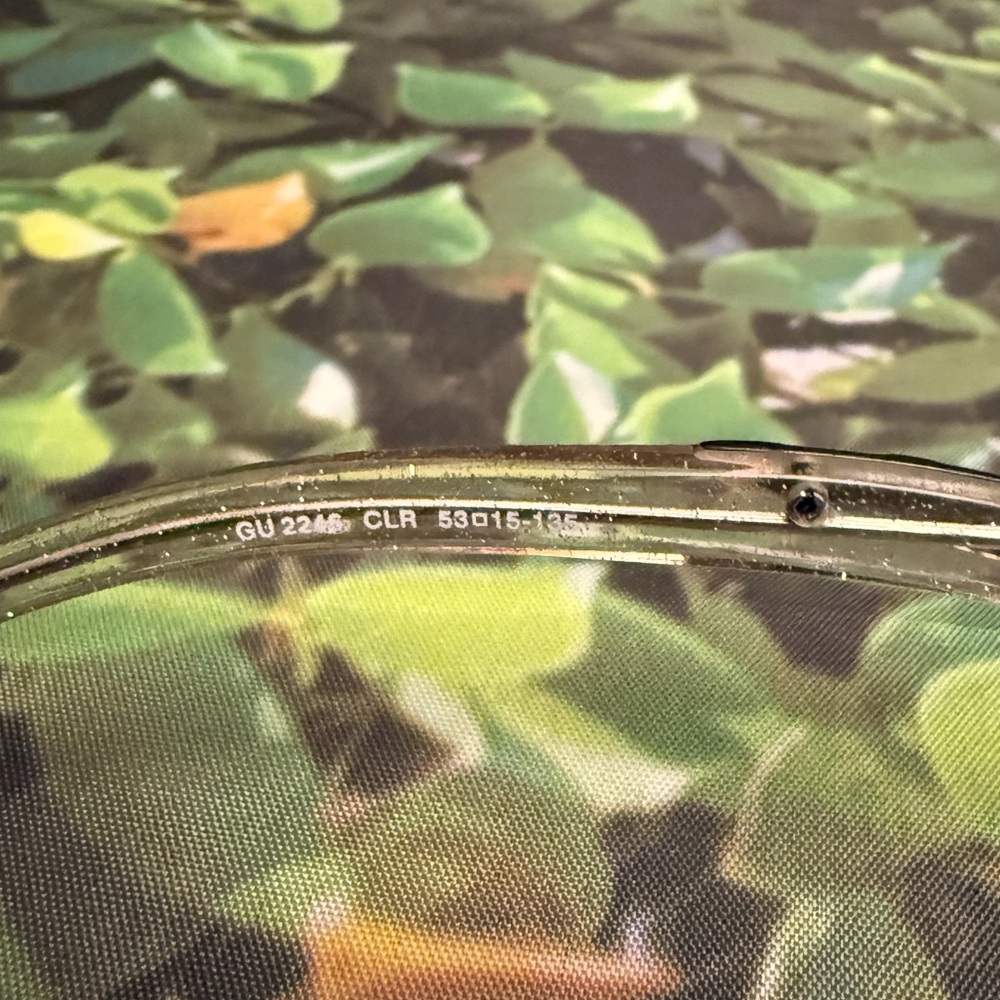 Guess Transparent and Black Patterned Glasses - image 7